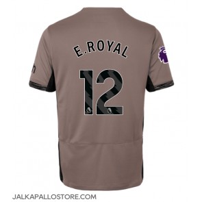 Tottenham Hotspur Emerson Royal #12 Kolmaspaita Naisten 2023-24 Lyhythihainen